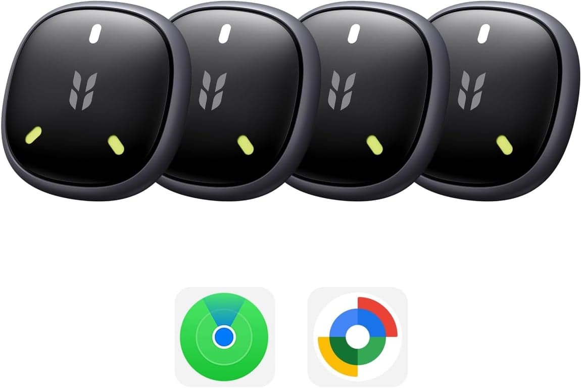 UGREEN FineTrack Mini Duo2 Bluetooth Tracker Tags 4 Pack