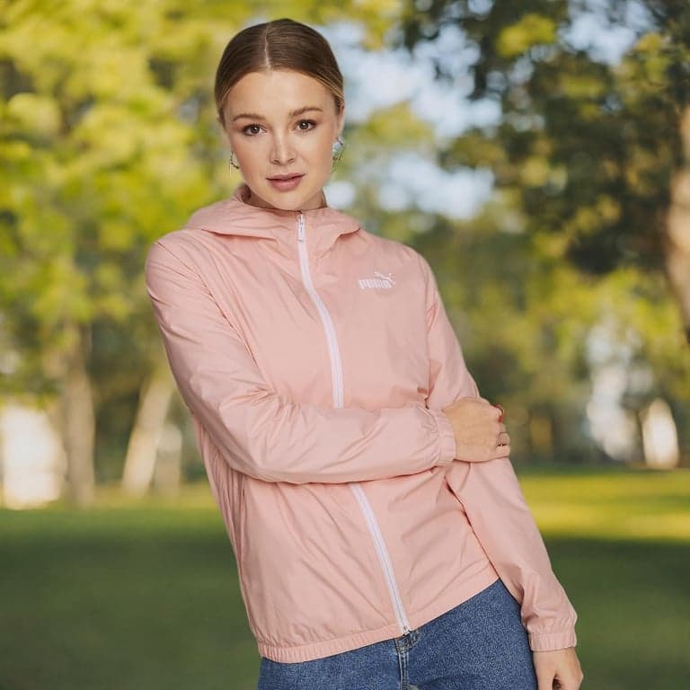 PUMA Rompevientos Sólido Essentials Atlético Casual para Mujer - imagen 5