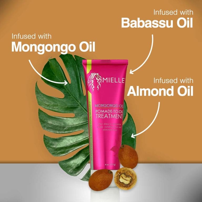 Mielle Organics Tratamiento de Pomada a Aceite de Mongongo, 4 oz - imagen 2