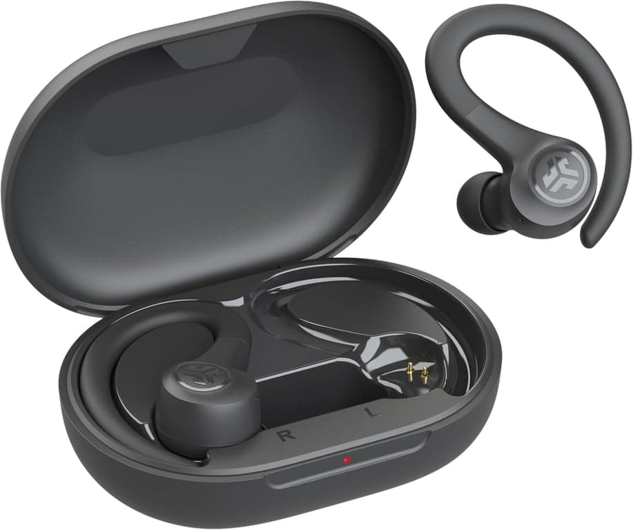 JLab, Go Sport+, Auriculares Inalámbricos Verdaderos para Entrenamiento, Deportivos Bluetooth, Llamadas Claras, Grafito - imagen 6