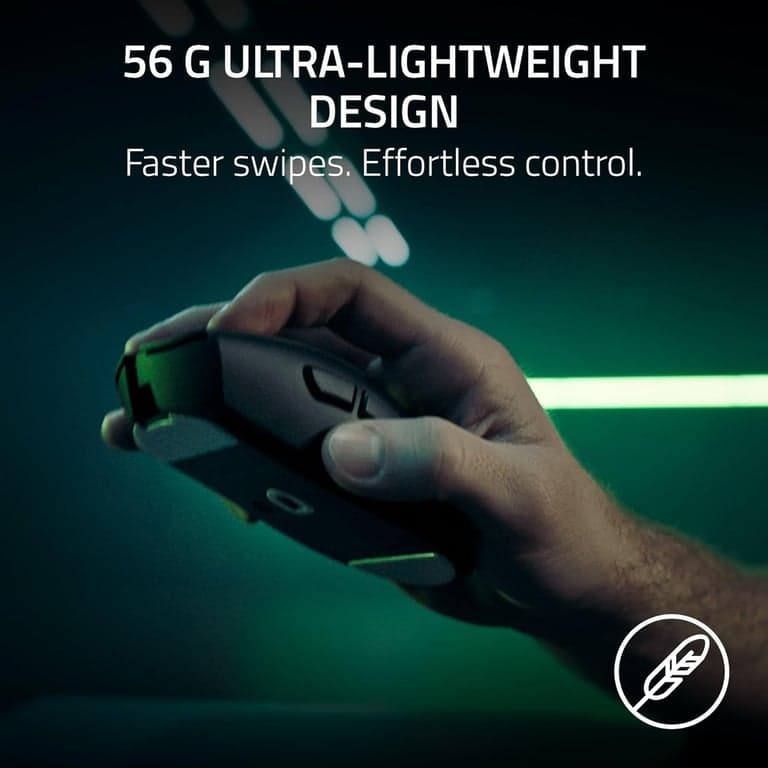 Mouse Inalámbrico para Juegos Razer DeathAdder V4 Pro, Tasa de Sondeo de 8K, 56g, Negro - imagen 3