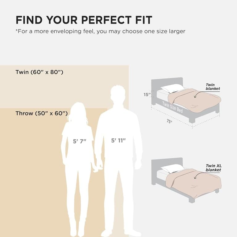 Manta de tiro Bedsure beige para sofá, manta a cuadros suave y acogedora, mantas de tiro de punto cálidas y ligeras para cama, sofá, camping, picnic, viajes, regalos para mujeres y hombres, 50x60 pulgadas - imagen 5