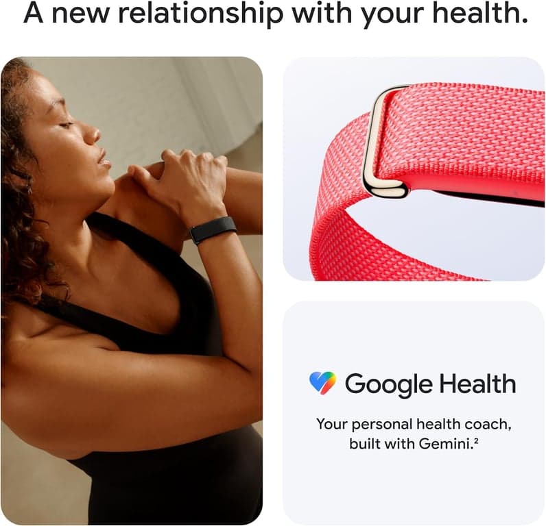 Correa Google Fitbit Air Performance Loop - Talla única - Obsidiana - imagen 2