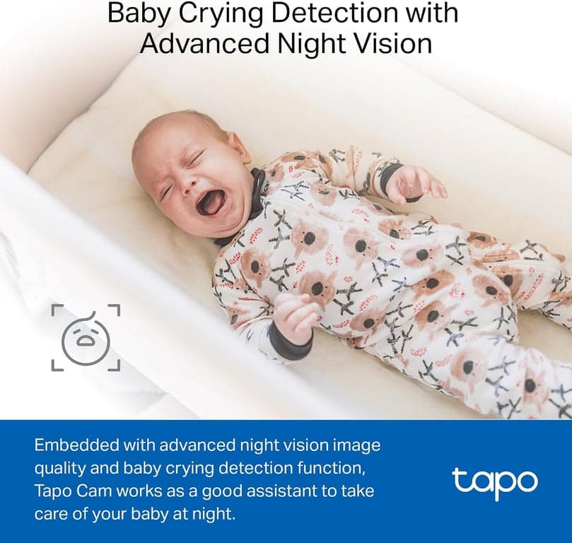 Cámara de seguridad Tapo 1080p para interiores/exteriores, C103, HybridCam - imagen 4