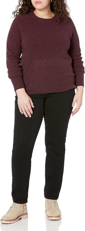 Suéter Cozy Boucle de Cuello Redondo para Mujer Daily Ritual - imagen 3