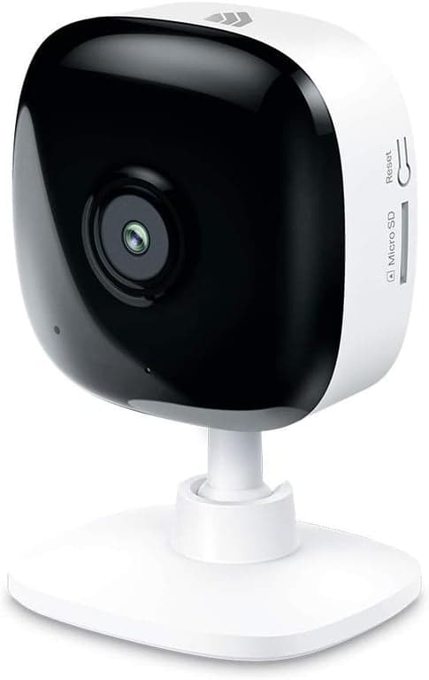 Cámara de seguridad con cable para interiores Kasa 1080p, monitor de bebés y mascotas, EC60