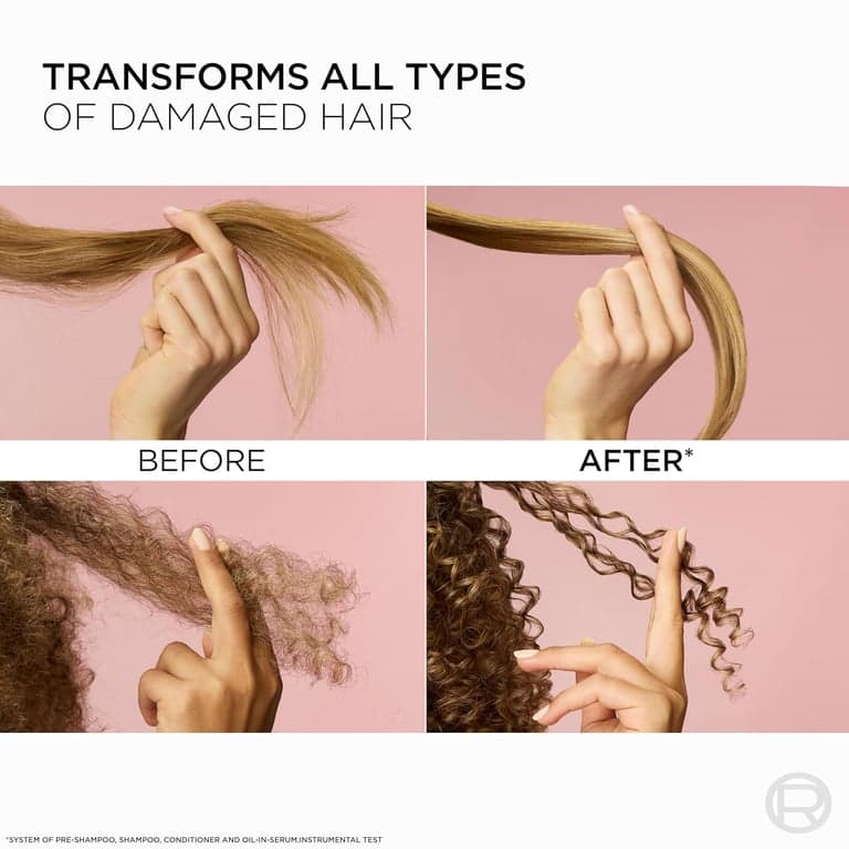 L'Oreal Paris Concentrado Pre-Champú Bond Repair+ Sin Sulfatos, Tratamiento Capilar con Complejo + Aminoácidos para Cabello Teñido, Decolorado o Dañado, EverPure, 5.1 Fl Oz (El empaque puede variar) - imagen 5