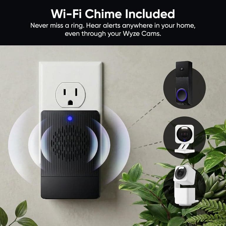 WYZE Video Doorbell Wireless Duo Cam Camera con timbre Wi-Fi, 2K HD - imagen 5