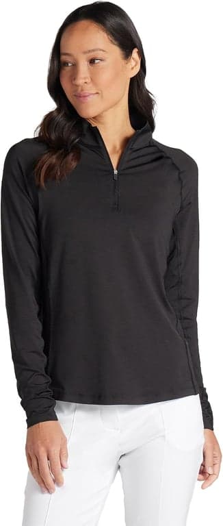 PUMA You-v Sólido 1/4 Cremallera para Mujer