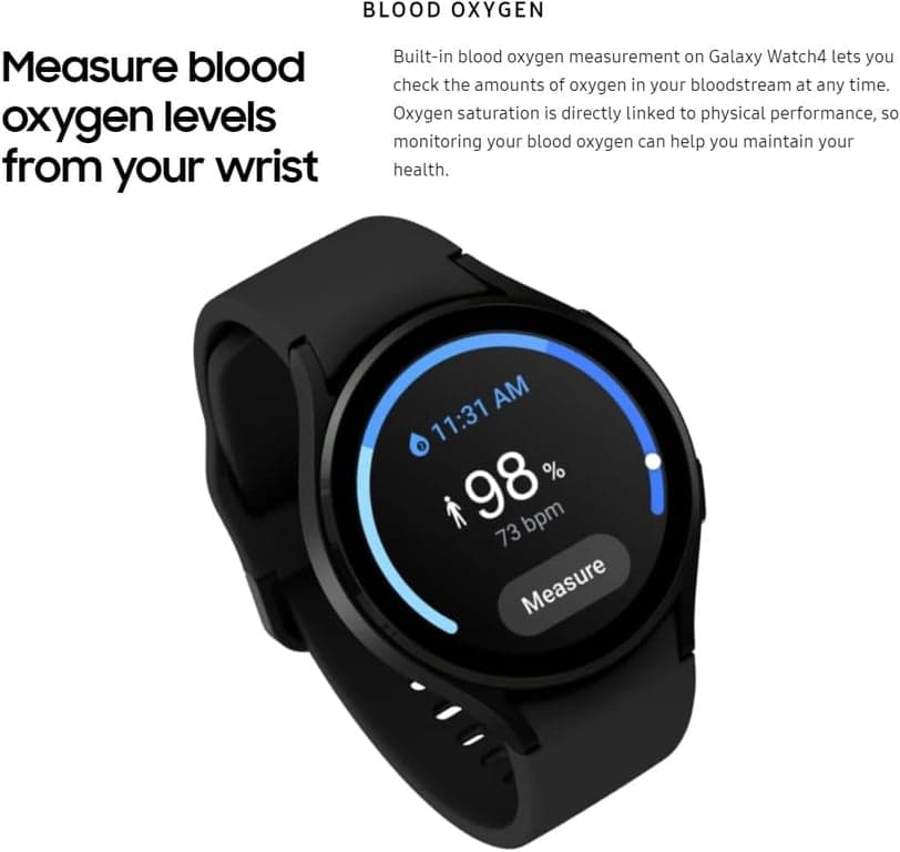 Samsung Electronics Galaxy Watch 4 Classic 46mm Smartwatch con Monitor ECG Rastreador para Salud Fitness Correr Ciclos de Sueño GPS Detección de Caídas Bluetooth Versión de EE. UU., Plateado (Renovado) - imagen 6