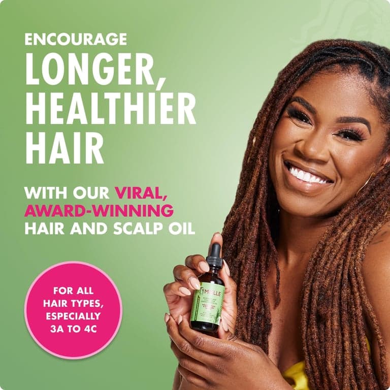 Mielle Organics Aceite para el Cabello de Romero y Menta con Biotina, 2 oz - vista alternativa