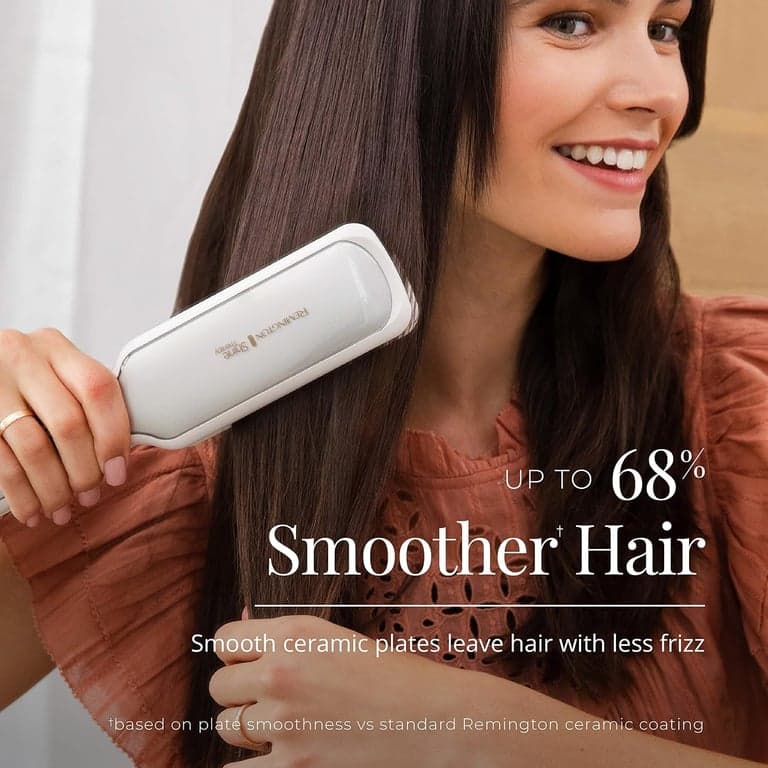 Remington Shine Therapy Alisador de Cabello de 1 Pulgada, Aceite de Argán y Queratina - imagen 6
