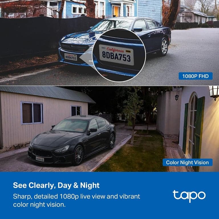 Tapo Cámara de seguridad con batería para exteriores 1080p con energía solar, C400 KIT - imagen 6