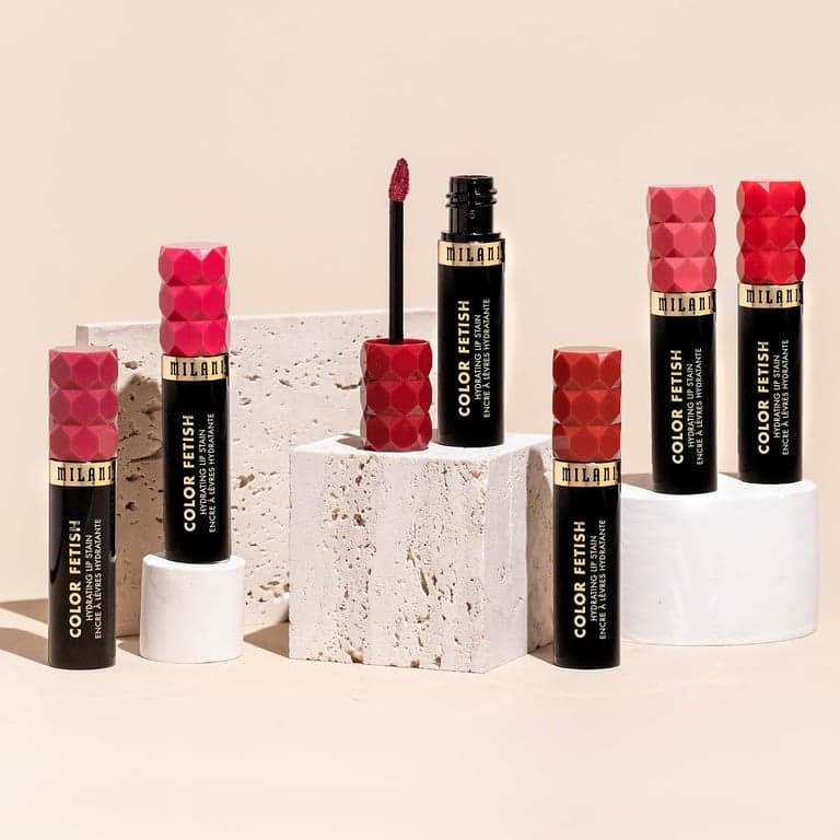 Milani Color Fetish Lip Stain Larga Duración Resistente al Agua - 130 Rose Rising - imagen 3