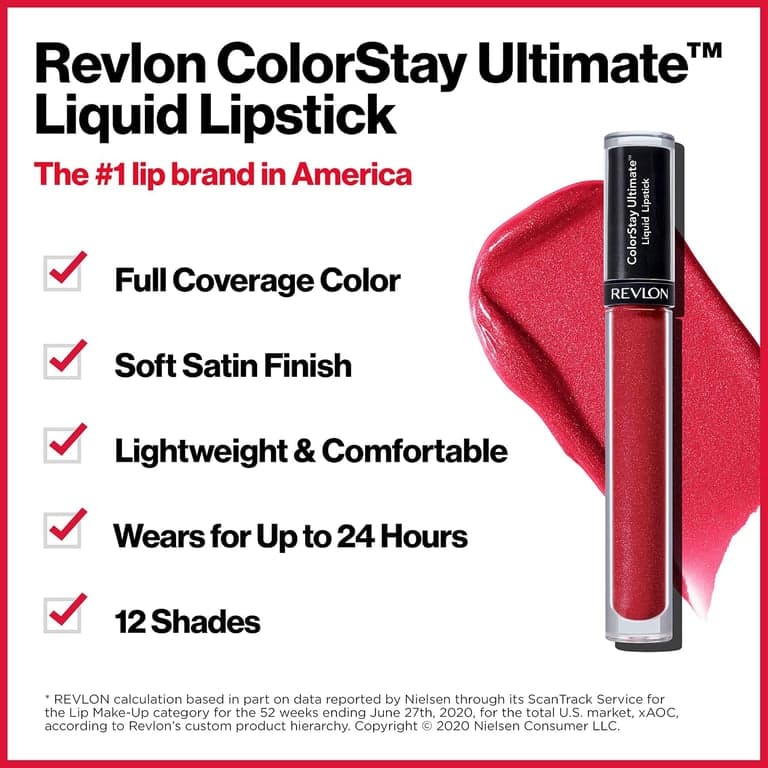 Revlon ColorStay Ultimate Liquid Lipstick, 030 Miracle Mauve, 0.1 fl oz - imagen 2