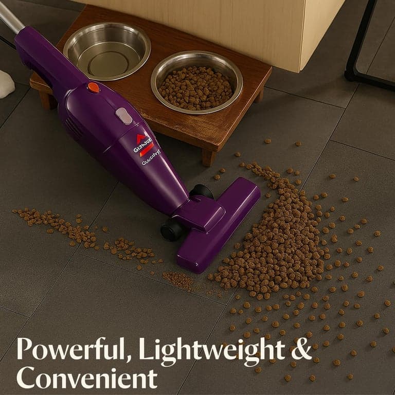 Bissell 2033 Featherweight Stick Aspiradora sin Bolsa Ligera y Escoba Eléctrica con Herramienta para Grietas para Suelos Duros y Alfombras, Azul - vista alternativa