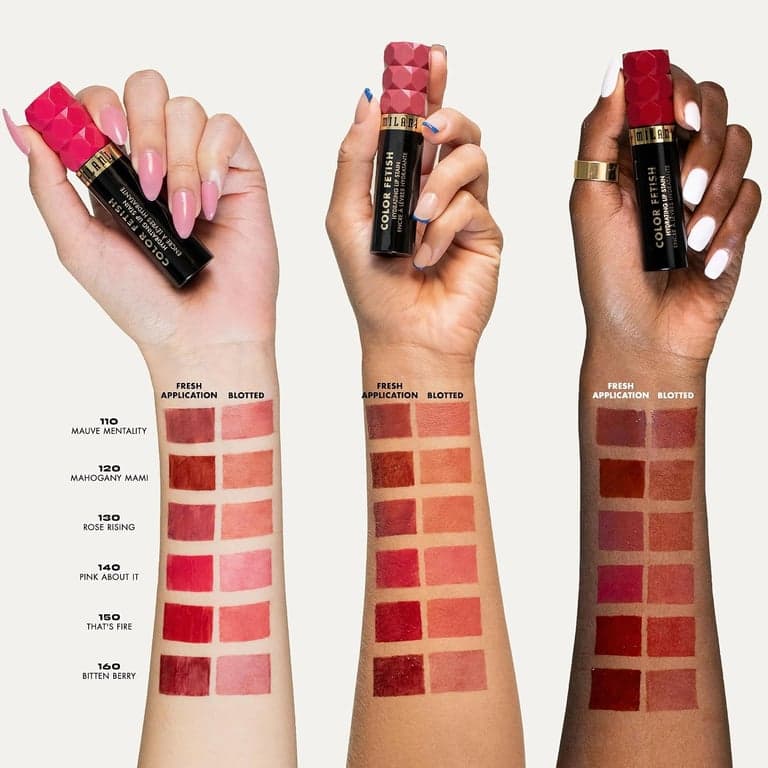 Milani Color Fetish Lip Stain Larga Duración Resistente al Agua - 130 Rose Rising - imagen 2