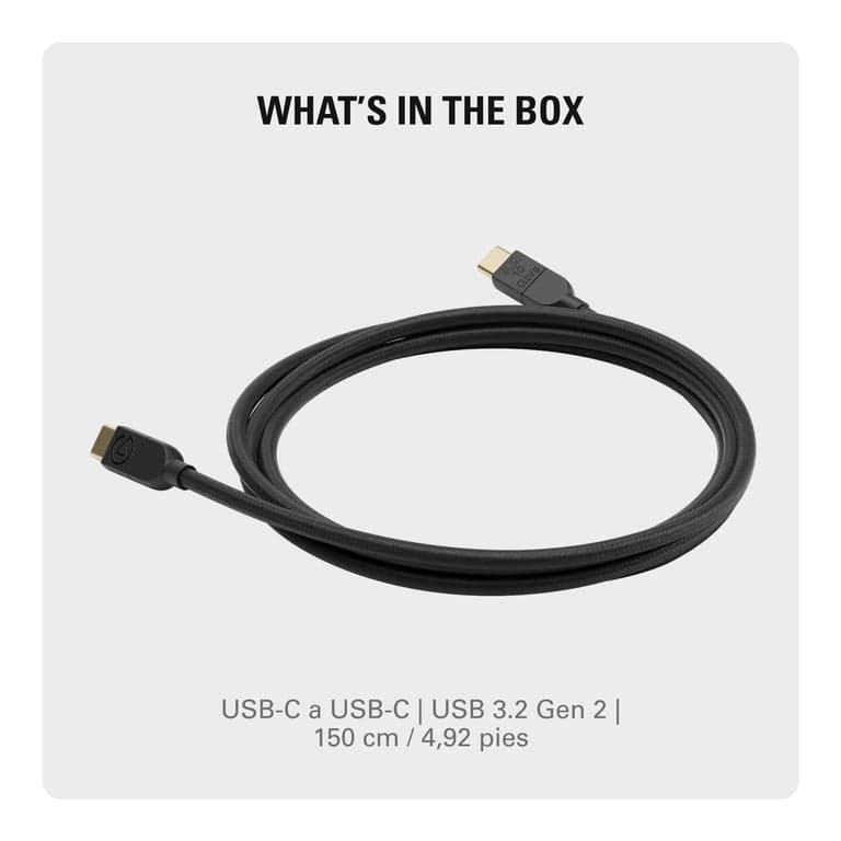 Cable Elgato USB-C 3.2 C a C, 10 Gb/s, 1.5m - imagen 5