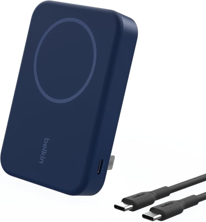 Belkin 10000mAh 15W Qi2 MagSafe Power Bank con soporte integrado