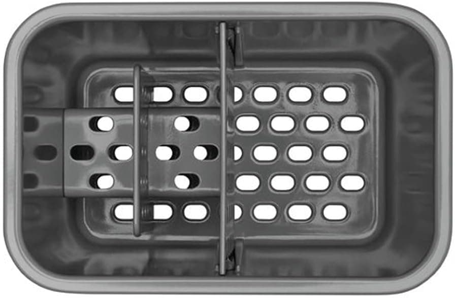 Organizador de fregadero de acero inoxidable OXO Good Grips y soporte para esponjas - imagen 3