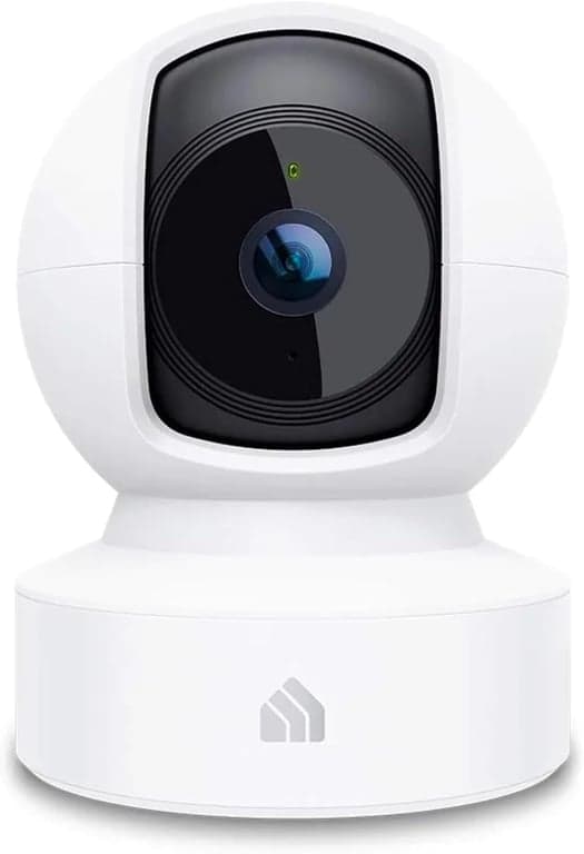 Kasa 1080p Cámara de Seguridad Interior con Giro/Inclinación con Cable, Monitor de Bebé y Mascota, EC70