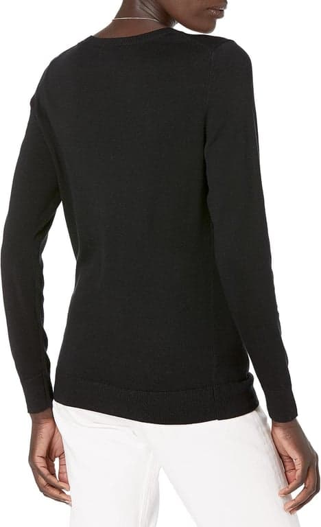 Suéter ligero de cuello redondo de manga larga para mujer Amazon Essentials, favorecedor (disponible en talla grande) - imagen 2