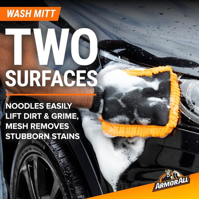 Kit de limpieza Armor All, jabón para lavado de autos, guante de lavado y toalla de microfibra - imagen 4