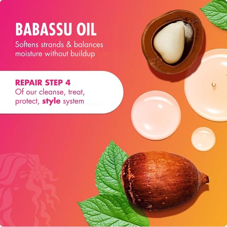 Mielle Organics Babassu & Mint Brazilian Curly Cocktail Curl Cream - Crema para Definir Rizos, para Peinar Cabello Texturizado - Retiene la Humedad, Aumenta la Definición y Suaviza el Texturizado, 7.5 Onzas - imagen 3