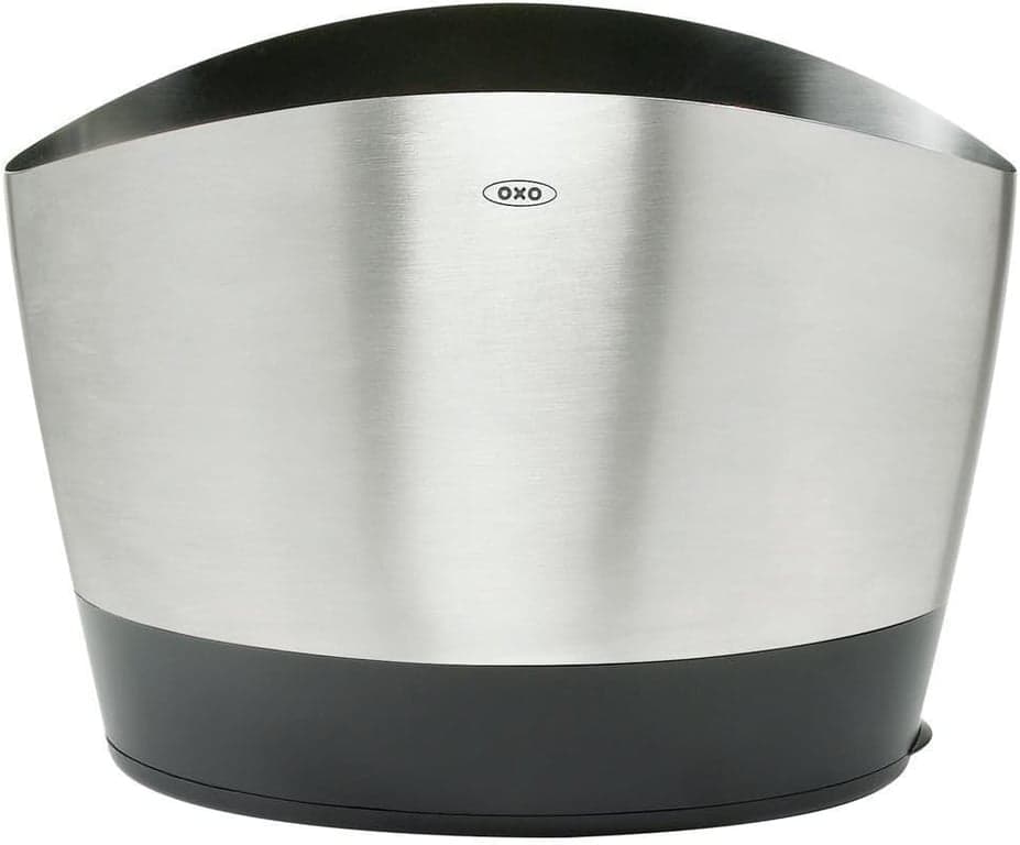 Juego de soporte giratorio de acero inoxidable OXO Good Grips y soporte para utensilios - imagen 5