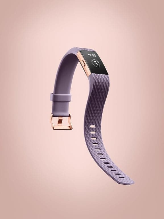 Fitbit Charge 2 Pulsera de Ritmo Cardíaco + Actividad Física, Negro, Grande (Versión de EE. UU.), 1 Unidad - imagen 2