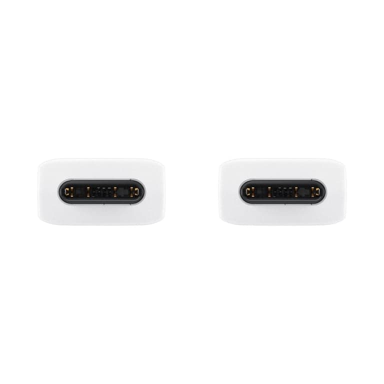 Cable USB-C oficial OEM de Samsung (USB-C a USB-C) para DEX 5V 100 Watt (Blanco) - vista alternativa