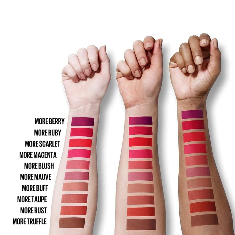 Maybelline Color Sensational Ultimatte Lápiz Labial Mate, No Reseca, Pigmento de Intenso, More Berry, Morado Baya Cálido, 1 Unidad - imagen 5