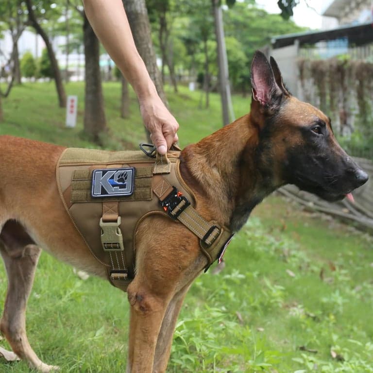 Arnés táctico para perros ICEFANG para perros grandes, chaleco reflectante antipull para perros - vista alternativa