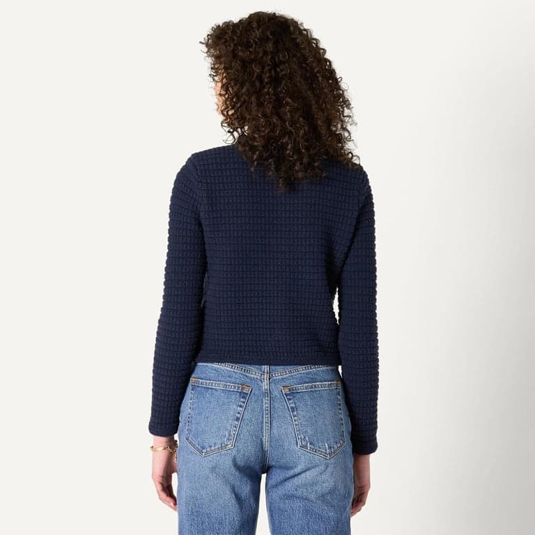 Suéter tipo cárdigan de peso medio de corte regular para mujer Amazon Essentials - vista alternativa