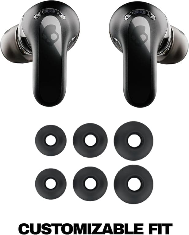 Audífonos inalámbricos Skullcandy Rail ANC con cancelación activa de ruido - True Black - imagen 6