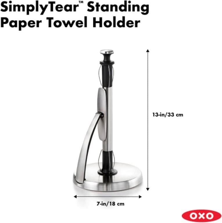 OXO Good Grips SimplyTear Soporte de Papel de Cocina de Encimera para - imagen 5