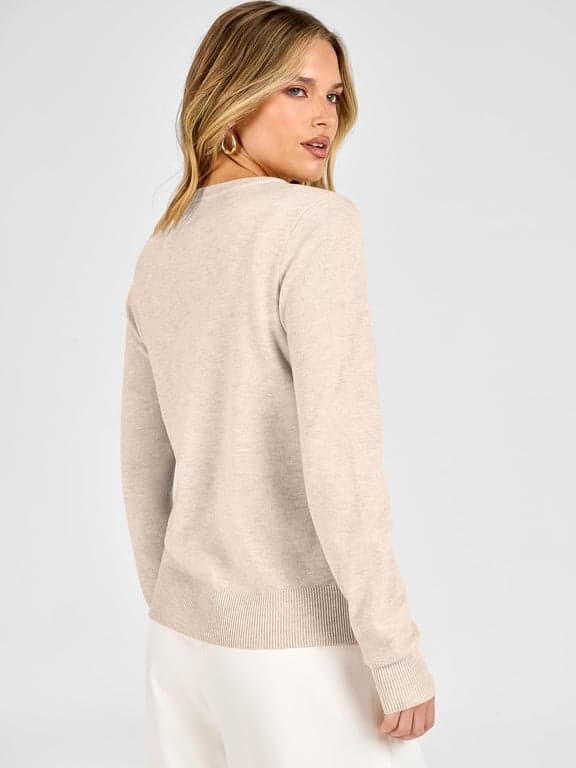 Cárdigans ligeros con botones para mujer ANRABESS | Moda de otoño, camisas de manga larga con cuello redondo, a rayas y lisas, atuendos casuales de negocios, viajes diarios a la oficina, ropa de capa de primavera - imagen 4