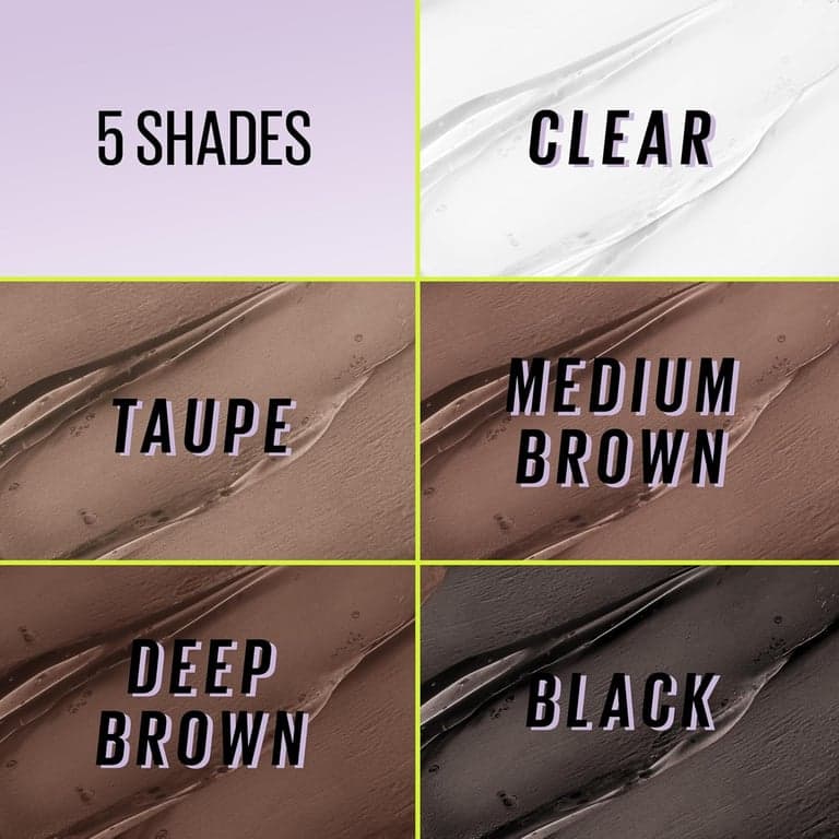 Maybelline Super Lock Brow Glue Gel para Cejas, Ligero para Cejas para hasta 24 Horas de Fijación, Transparente, 1 Unidad - imagen 4