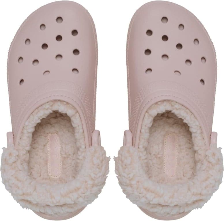 Crocs Unisex-Adult Classic Fleece Lined Clogs, Pantuflas Peludas para Mujer y Hombre - imagen 2