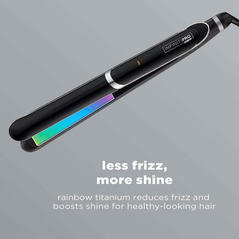 INFINITIPRO BY CONAIR Plancha de titanio arcoíris, 1 pulgada - vista alternativa