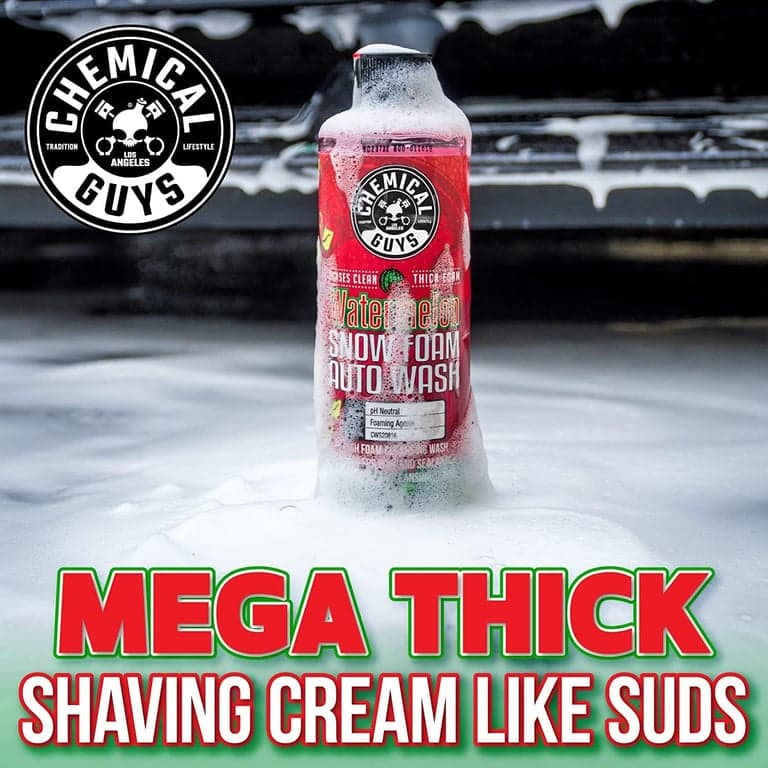 Chemical Guys, paquete de lavado de espuma de nieve, cañón de espuma, pistola y dos jabones, 16 oz - imagen 6