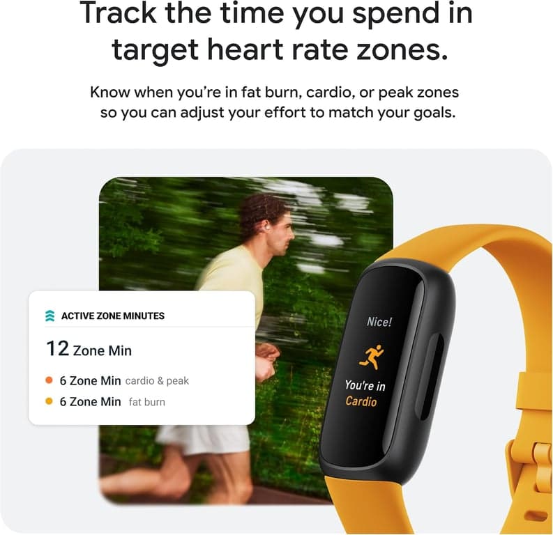 Google Fitbit Inspire 3 - Midnight Zen/Black - Bandas Pequeñas y Grandes - imagen 4