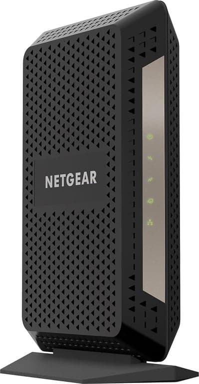 Módem de cable NETGEAR DOCSIS 3.1 (CM1000) Gigabit, compatible con todos los principales proveedores de servicios de Internet, incluidos Xfinity, Spectrum, Cox, para planes de cable de hasta 1 Gbps, negro