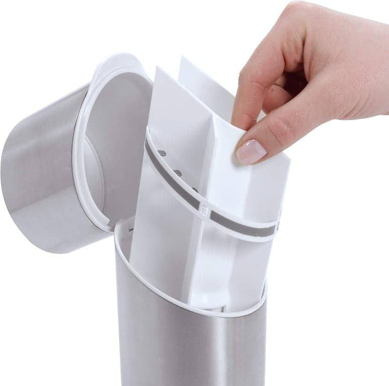 Juego de soporte para cepillos de dientes OXO Good Grips para baño - Acero inoxidable - imagen 6