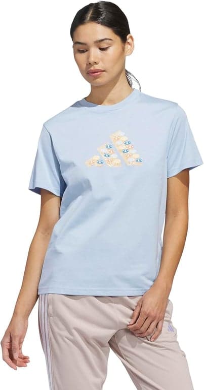 Playera Gráfica adidas Big Logo para Mujer
