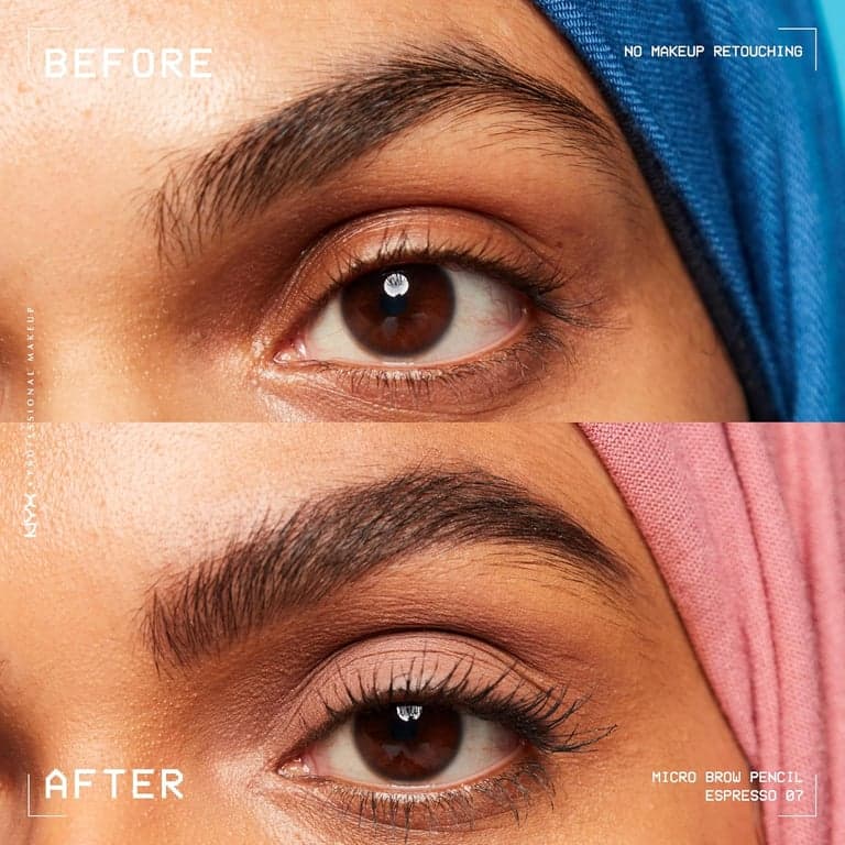 NYX PROFESSIONAL MAKEUP Lápiz Micro Brow, de Cejas Preciso - Espresso - imagen 2