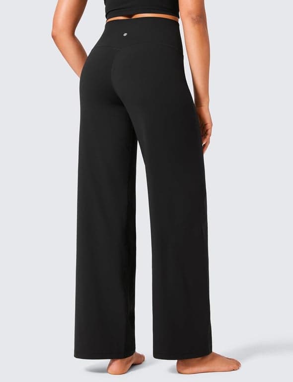 CRZ YOGA Butterlift Pantalones de Pierna Ancha Bolsillos 29"/31"/33" | Suaves como Mantequilla, Compresión Moderada, Yoga, Casual, Talle Alto, para Mujer - vista alternativa
