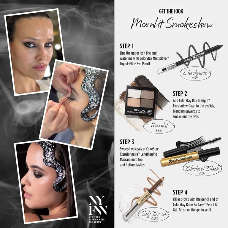 Revlon ColorStay Brow Fantasy Lápiz y Gel, 004 Dark Brown - vista alternativa