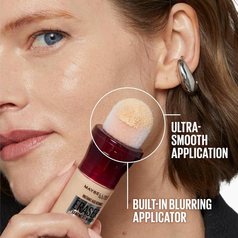 Maybelline Instant Age Rewind Eraser Foundation con SPF 20 y ProVitamina B5 Hidratante, 120, 1 unidad (el empaque puede variar) - imagen 4
