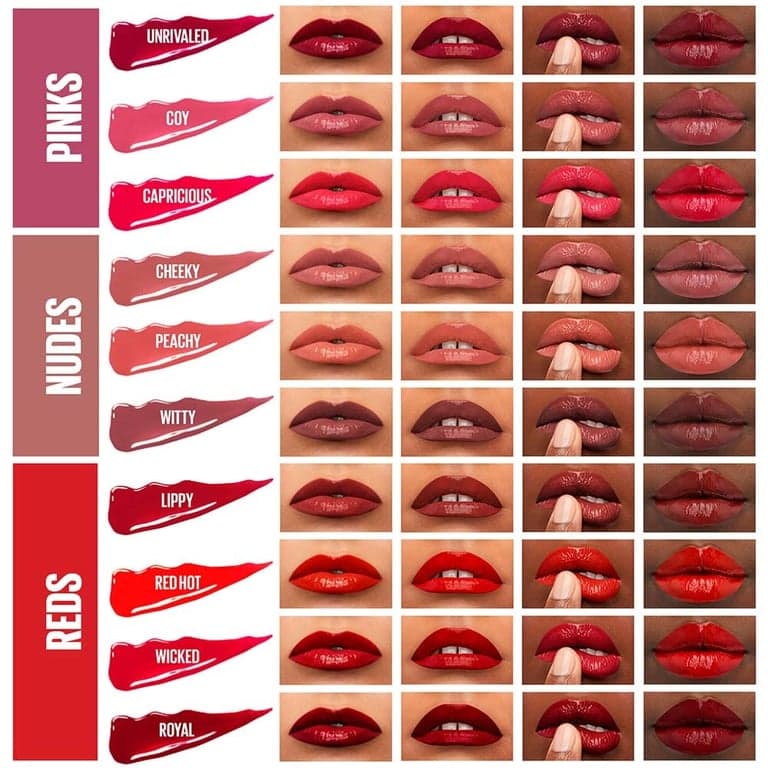 Maybelline Super Stay Vinyl Ink Larga Duración, Maquillaje Líquido para Labios que No se Corre, Color Altamente Pigmentado y Brillo Instantáneo, Cheeky, Lápiz Labial Nude Rosado, 0.14 fl oz, 1 Unidad - imagen 6